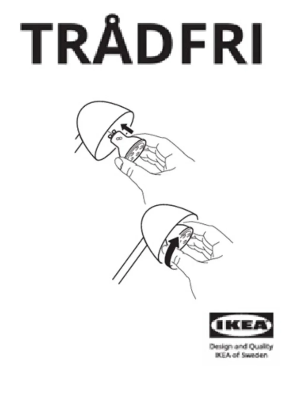 IKEA TRÅDFRI LED Bulb GU10 380 Lumen, Dimmable, Color White Spectrum 005.474.82